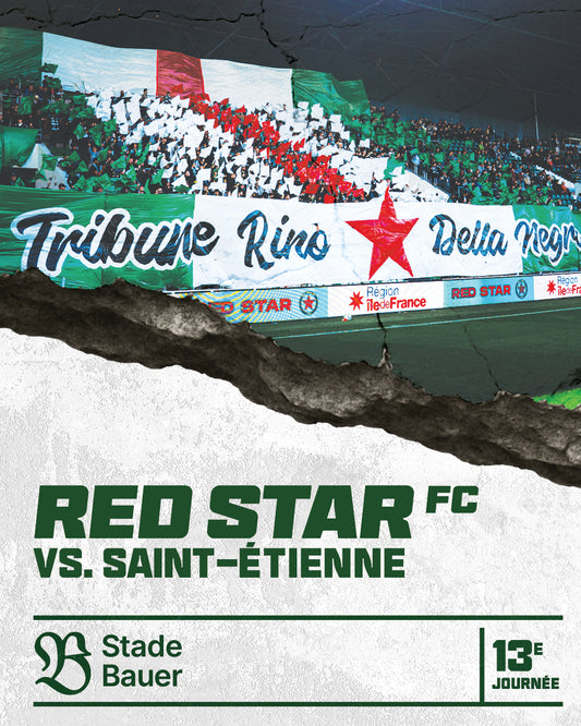 Ligue 2 - Red Star - AS Saint-Etienne