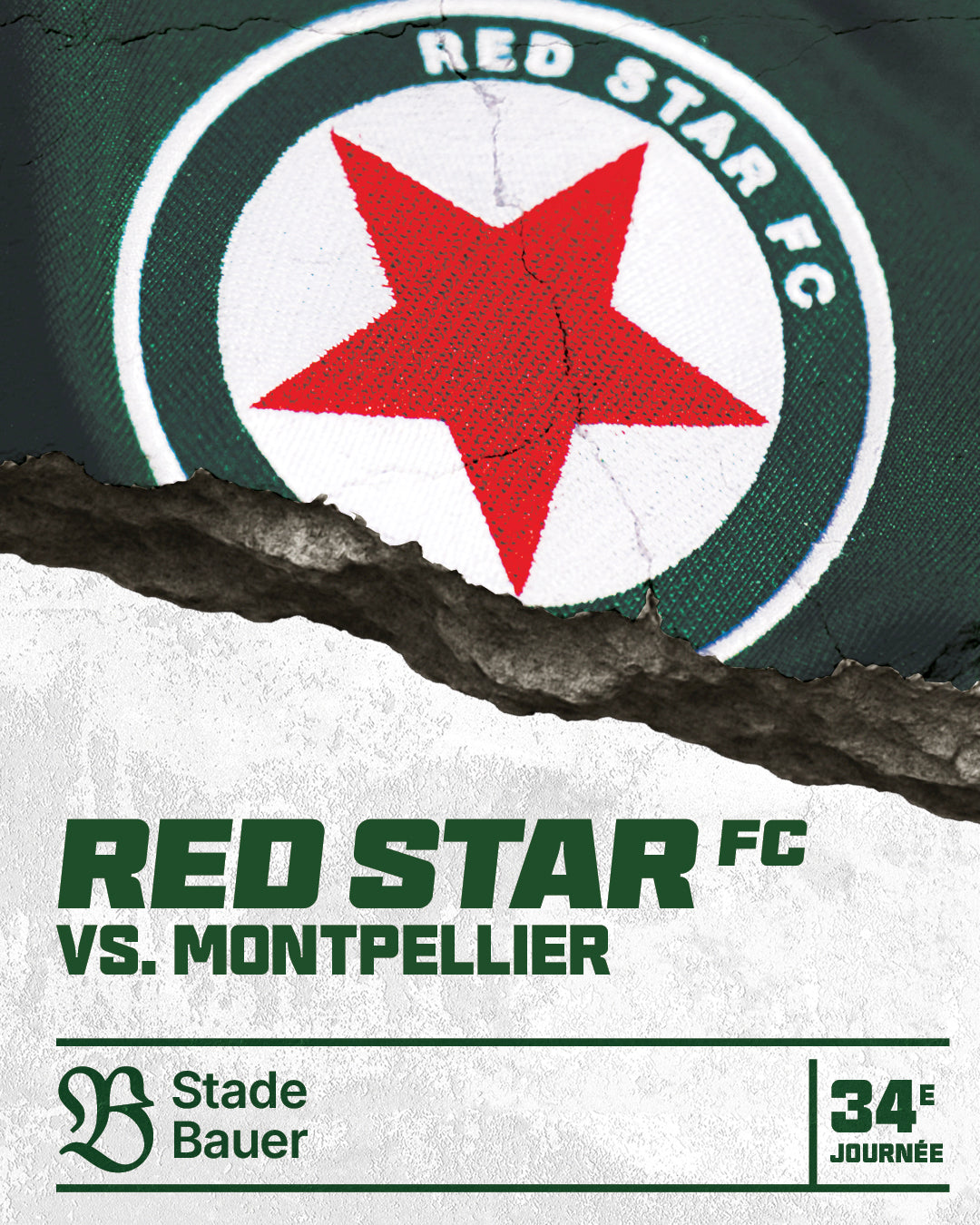 Ligue 2 - Red Star - Montpellier HSC (Espace Châteauform')