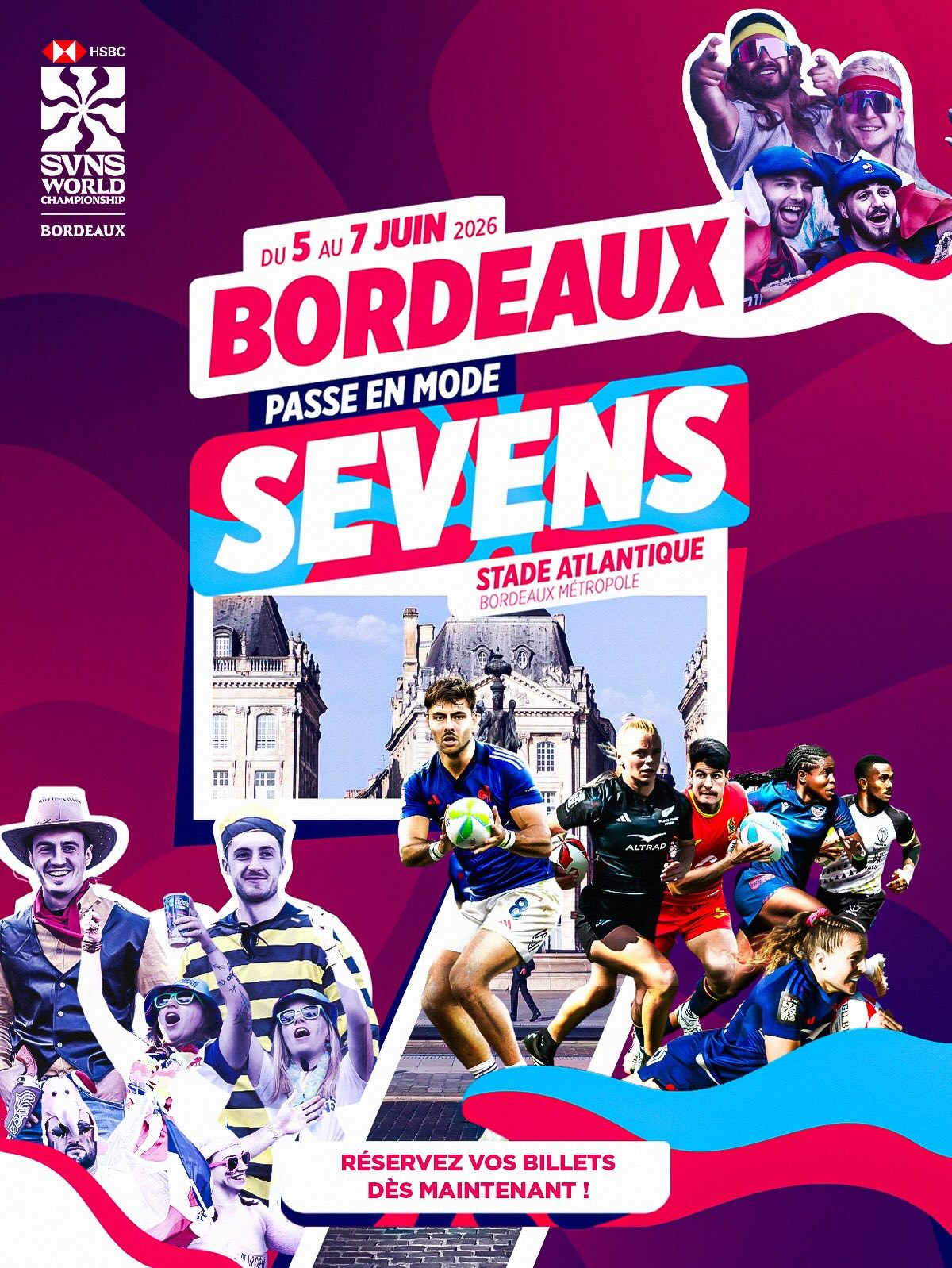 Salon Grands Crus (Pack 2 Jours Vendredi & Samedi) - HSBC SVNS Bordeaux