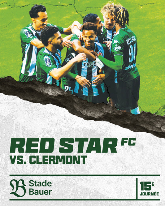 Ligue 2 - Red Star - Clermont Foot