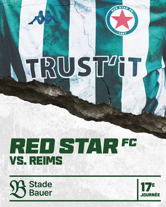 Ligue 2 - Red Star - Stade de Reims