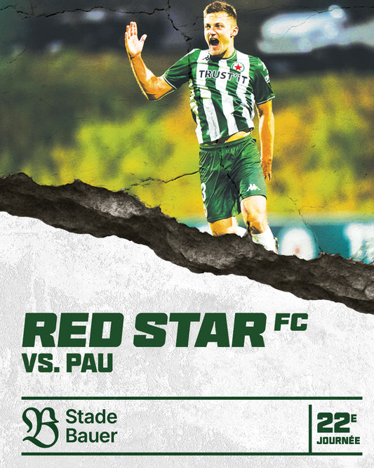 Ligue 2 - Red Star - Pau FC
