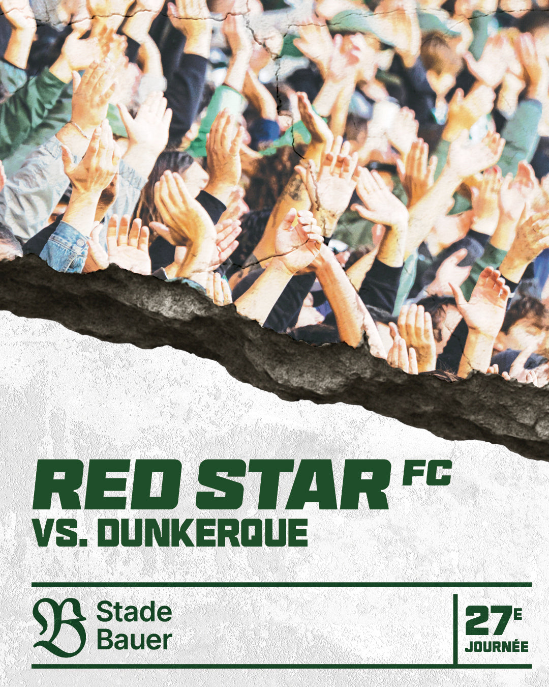 Ligue 2 - Red Star - USL Dunkerque (Espace Châteauform')