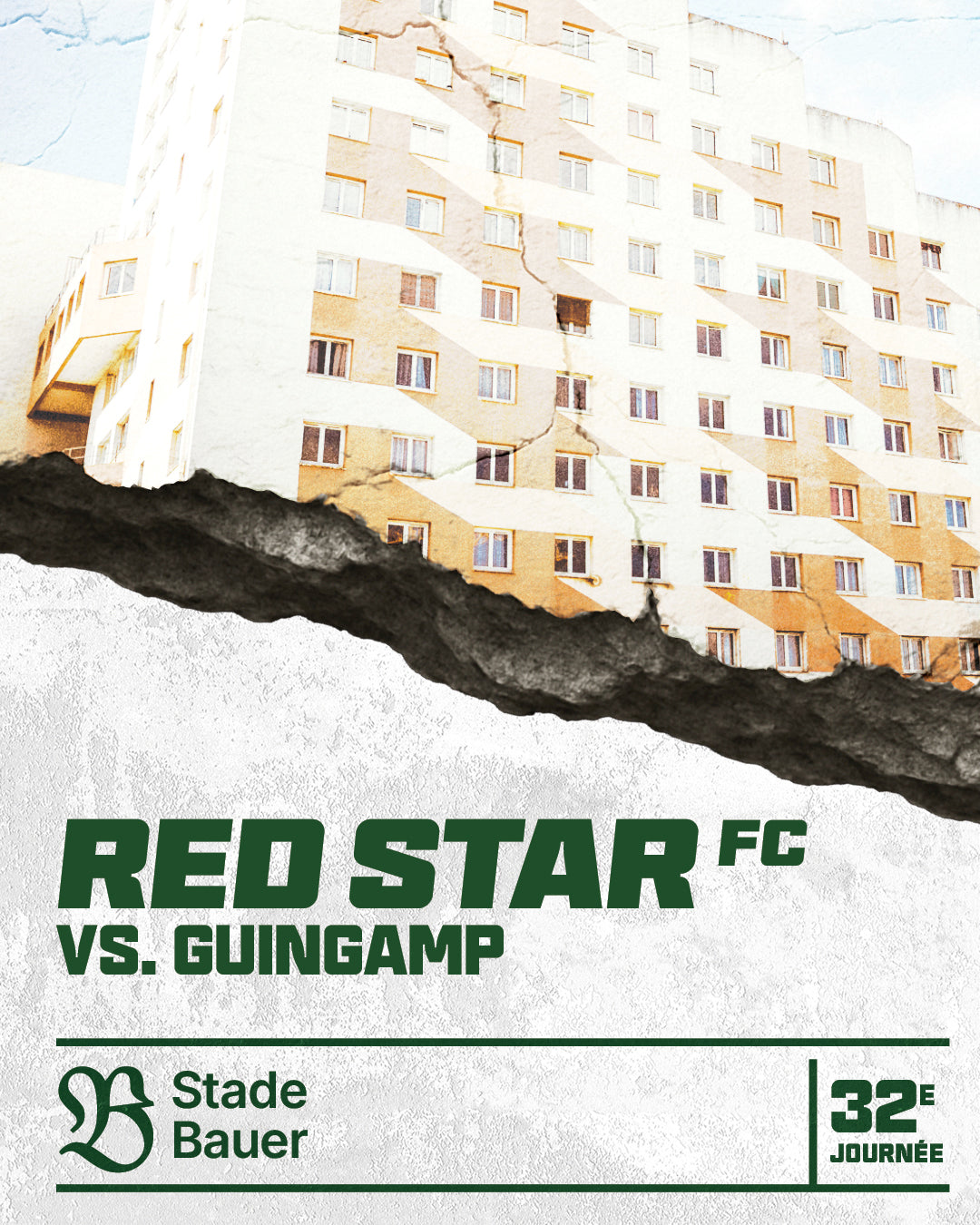Ligue 2 - Red Star - En Avant Guingamp (Espace Châteauform')